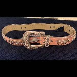 BB Simon custom crystal belt